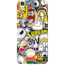 Чехол на HTC Desire Eye Popular logos (4023u-470)