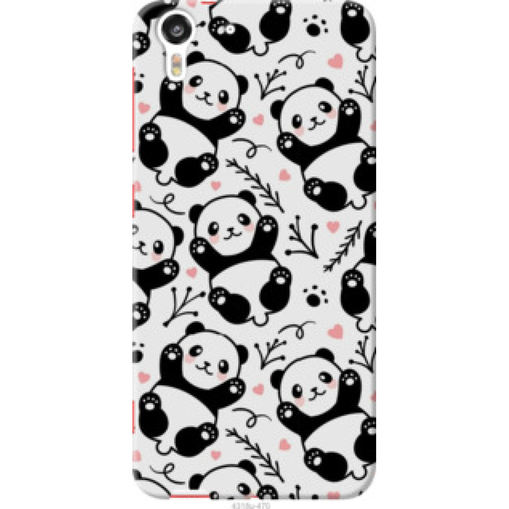 Чехол на HTC Desire Eye Панды (4318u-470)