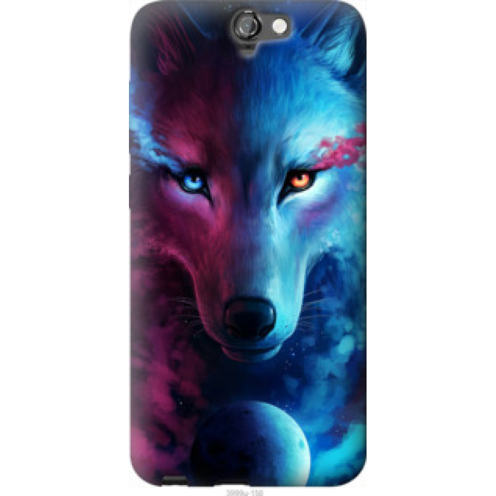 Чехол на HTC One A9 Арт-волк (3999u-156)