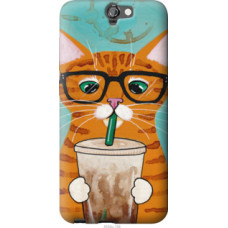 Чехол на HTC One A9 Зеленоглазый кот в очках (4054u-156)