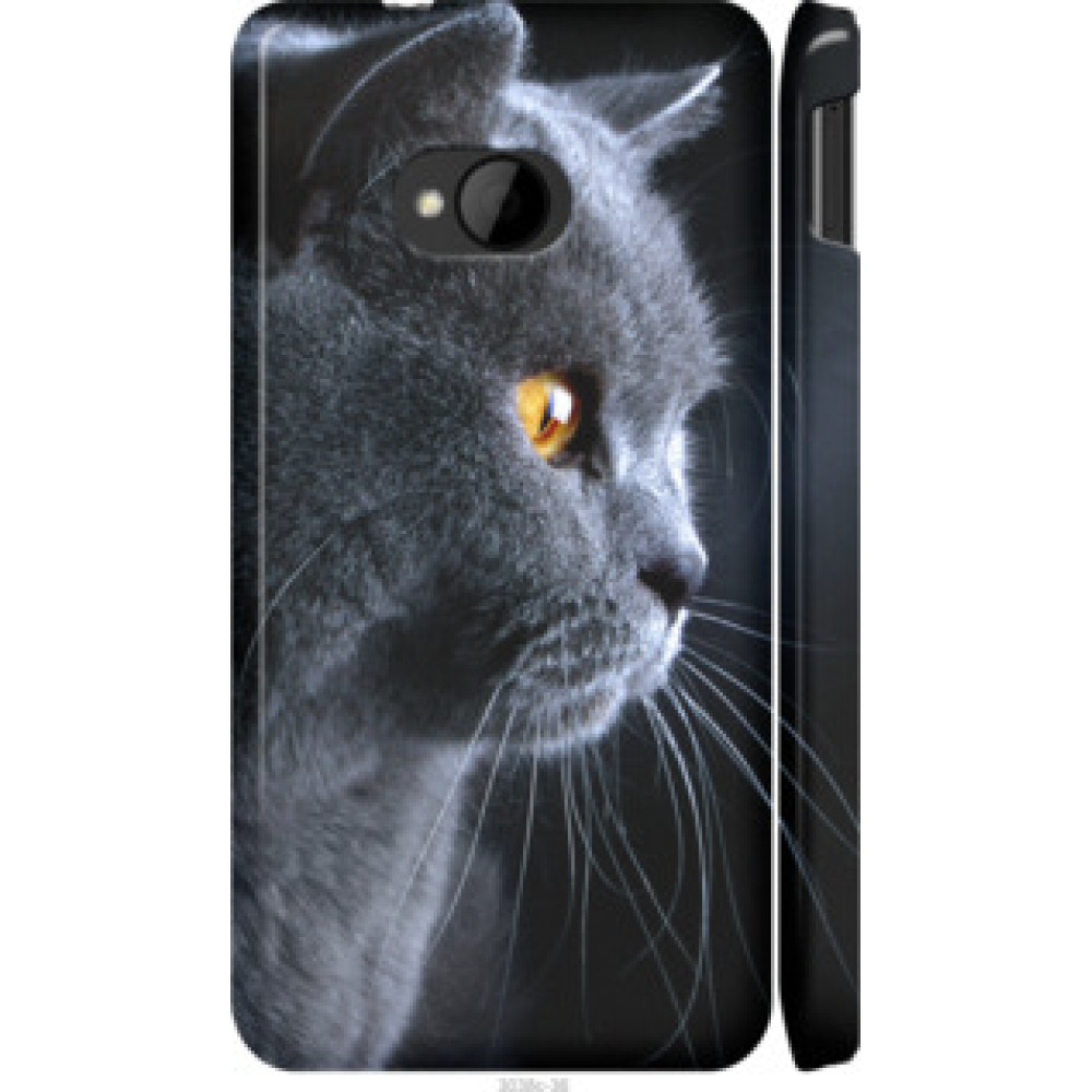 Чохол на HTC One M7 Красивый кот (3038c-36)