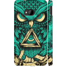 Чехол на HTC One M7 Сова Арт-тату (3971c-36)