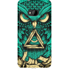 Чехол на HTC Desire 616 dual sim Сова Арт-тату (3971u-670)