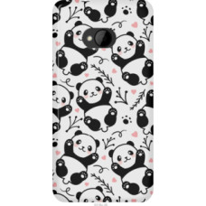 Чехол на HTC Desire 616 dual sim Панды (4318u-670)