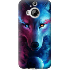 Чехол на HTC One M9 Plus Арт-волк (3999u-134)