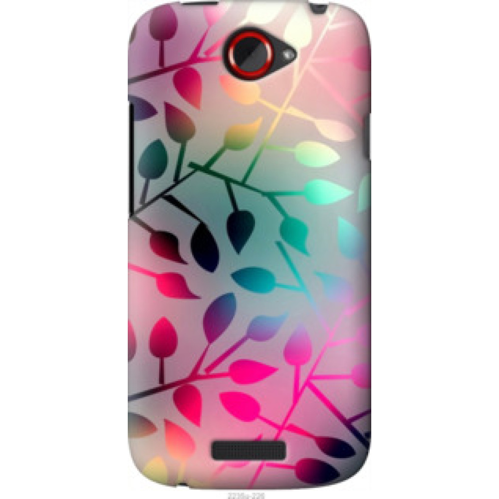 Чехол на HTC One S z560e Листья (2235u-226)