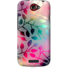 Чехол на HTC One S z560e Листья (2235u-226)