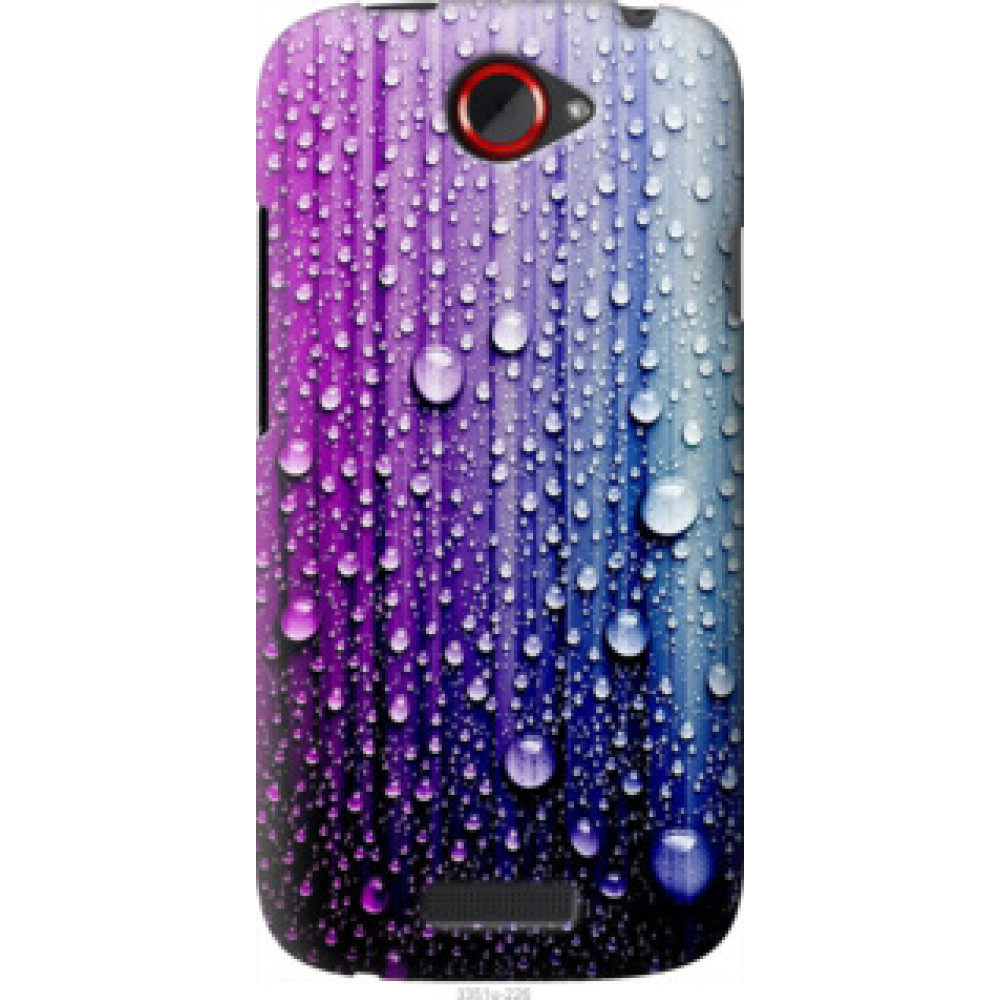 Чехол на HTC One S z560e Капли воды (3351u-226)
