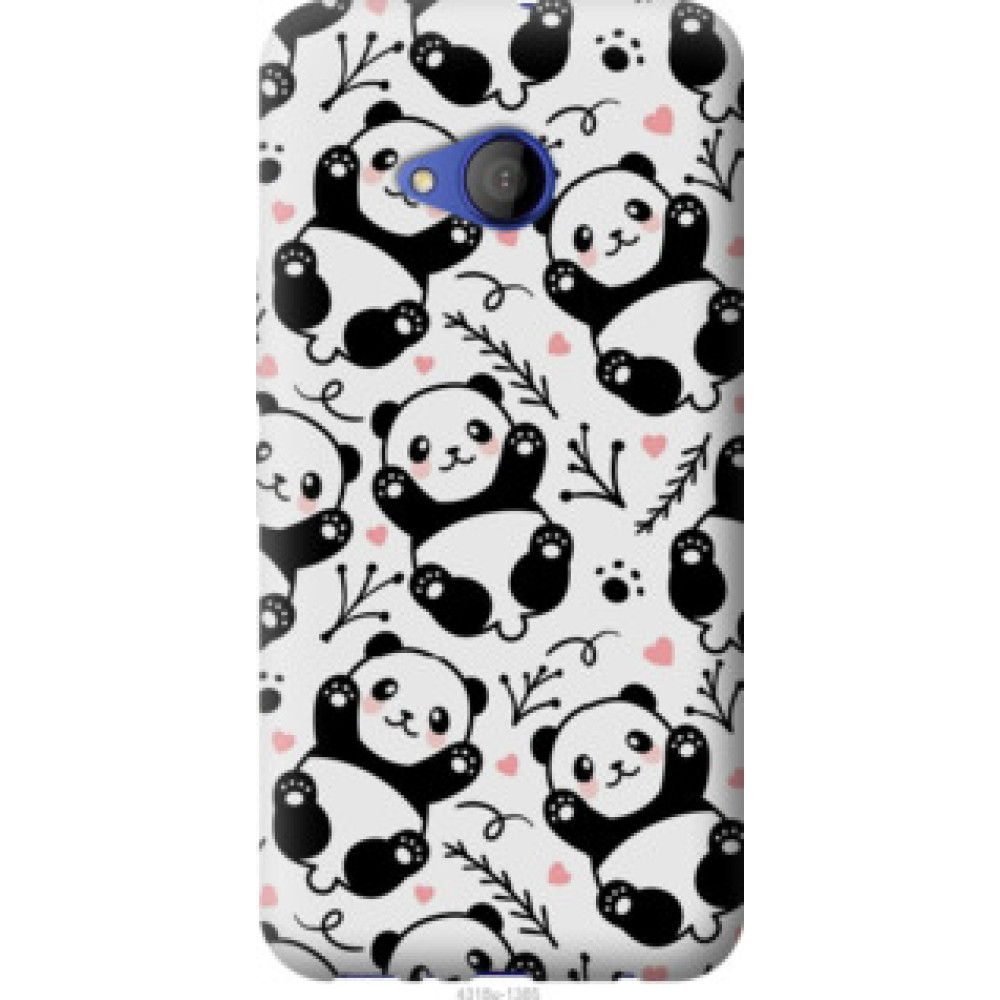 Чехол на HTC U11 Life Панды (4318u-1385)