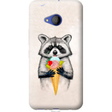 Чехол на HTC U11 Life Енотик с мороженым (4602u-1385)