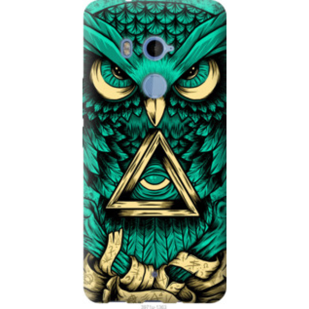 Чохол на HTC U11 Plus Сова Арт-тату (3971u-1363)