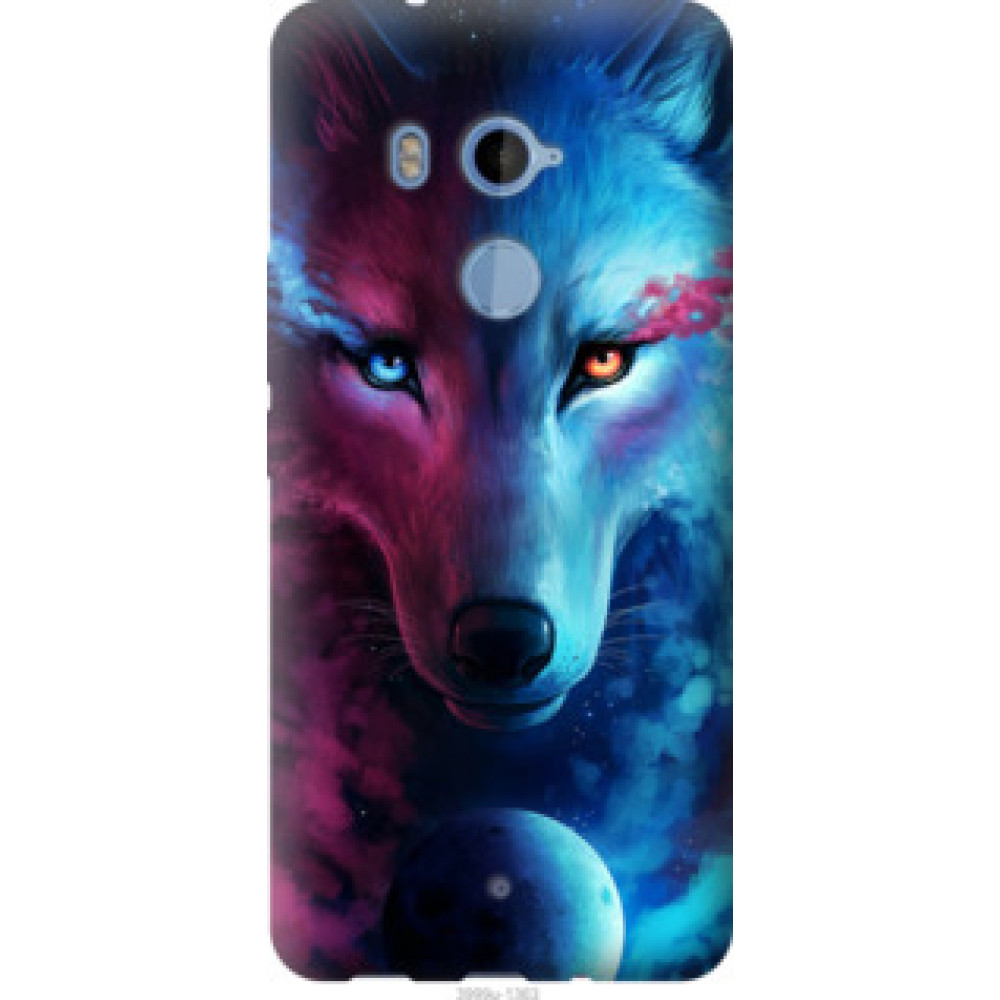 Чехол на HTC U11 Plus Арт-волк (3999u-1363)