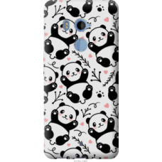 Чехол на HTC U11 Plus Панды (4318u-1363)