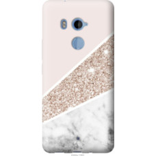 Чехол на HTC U11 Plus Пастельный мрамор (4342u-1363)