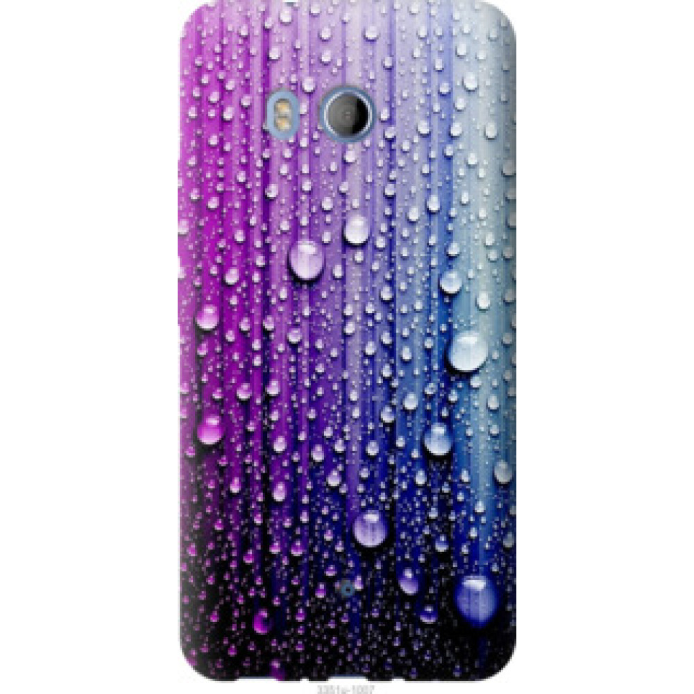 Чехол на HTC U11 Капли воды (3351u-1007)