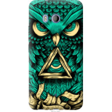 Чехол на HTC U11 Сова Арт-тату (3971u-1007)