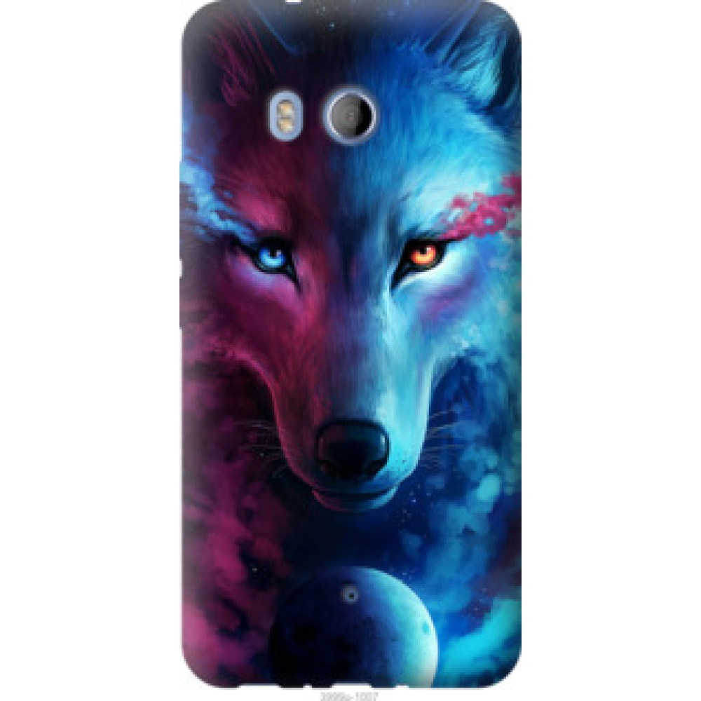 Чехол на HTC U11 Арт-волк (3999u-1007)