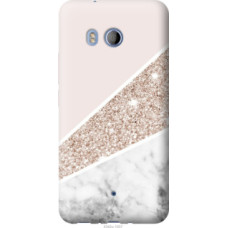 Чехол на HTC U11 Пастельный мрамор (4342u-1007)
