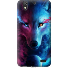 Чехол на Huawei Ascend G630 Арт-волк (3999u-137)
