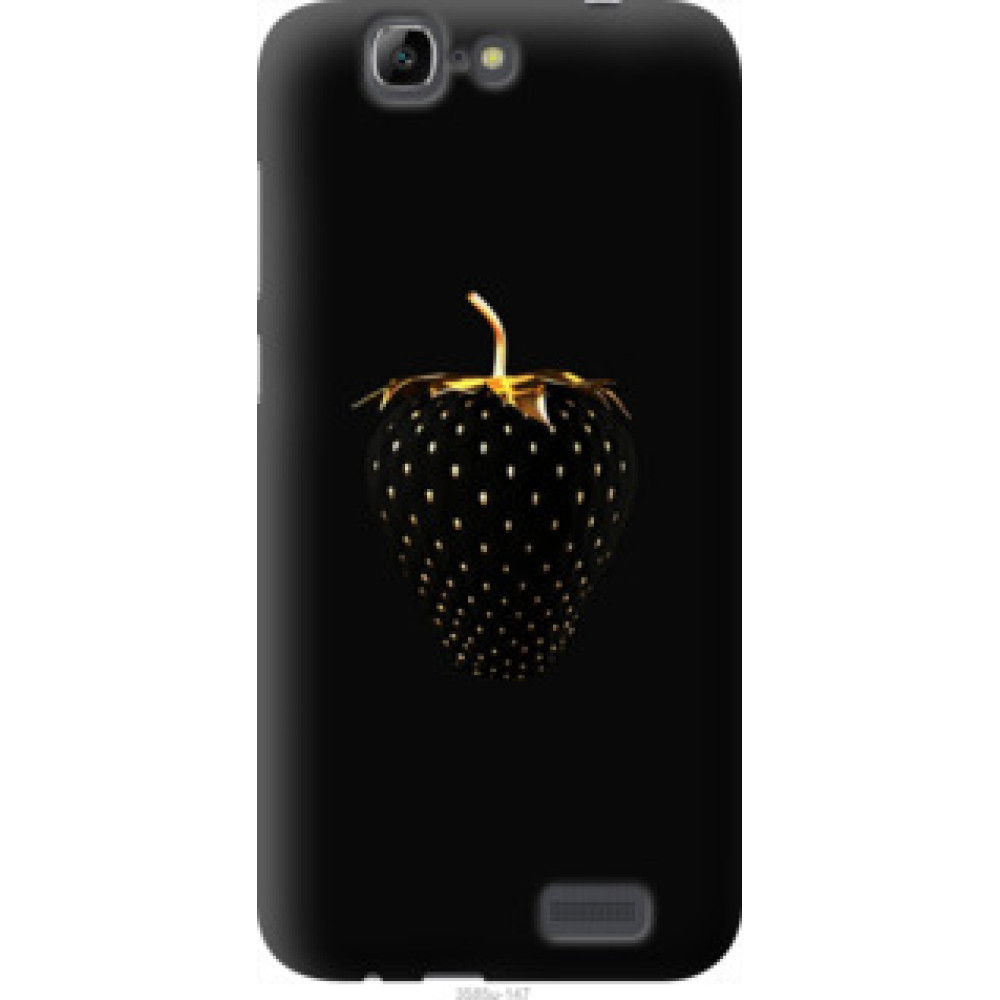 Чехол на Huawei Ascend G7 Черная клубника (3585u-147)