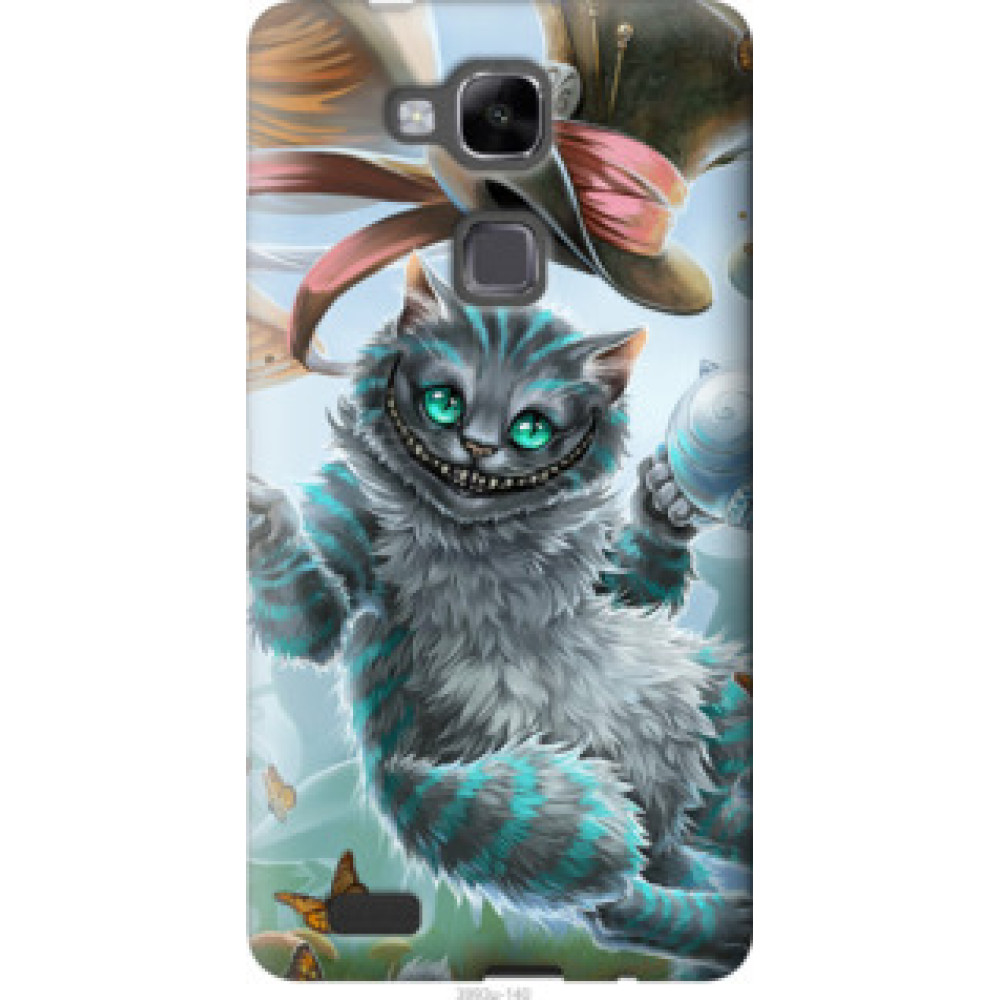 Чехол на Huawei Ascend Mate 7 Чеширский кот 2 (3993u-140)