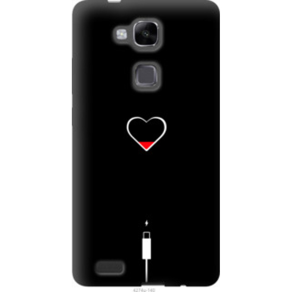 Чехол на Huawei Ascend Mate 7 Подзарядка сердца (4274u-140)