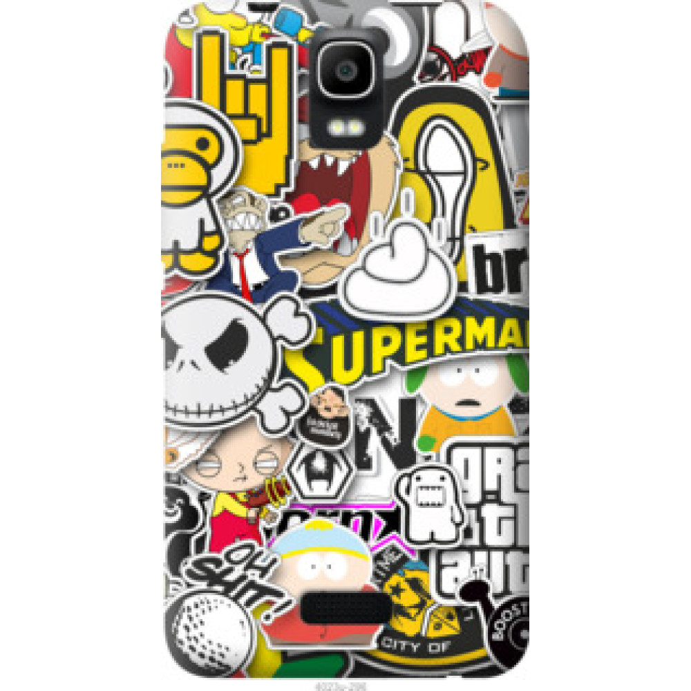 Чехол на Huawei Ascend Y3C Popular logos (4023u-296)