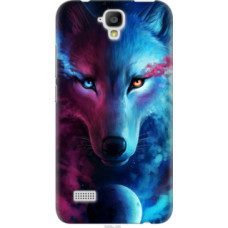 Чехол на Huawei Ascend Y5 DS/Y560 Арт-волк (3999u-340)