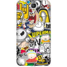 Чехол на Huawei Ascend Y5 DS/Y560 Popular logos (4023u-340)