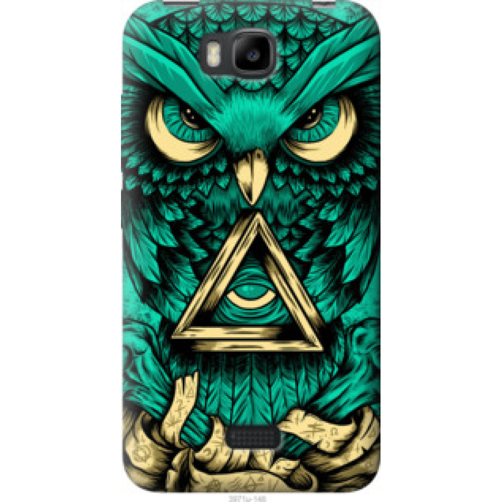 Чехол на Huawei Ascend Y5C Сова Арт-тату (3971u-146)