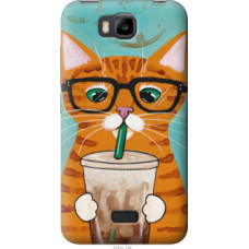 Чехол на Huawei Ascend Y5C Зеленоглазый кот в очках (4054u-146)