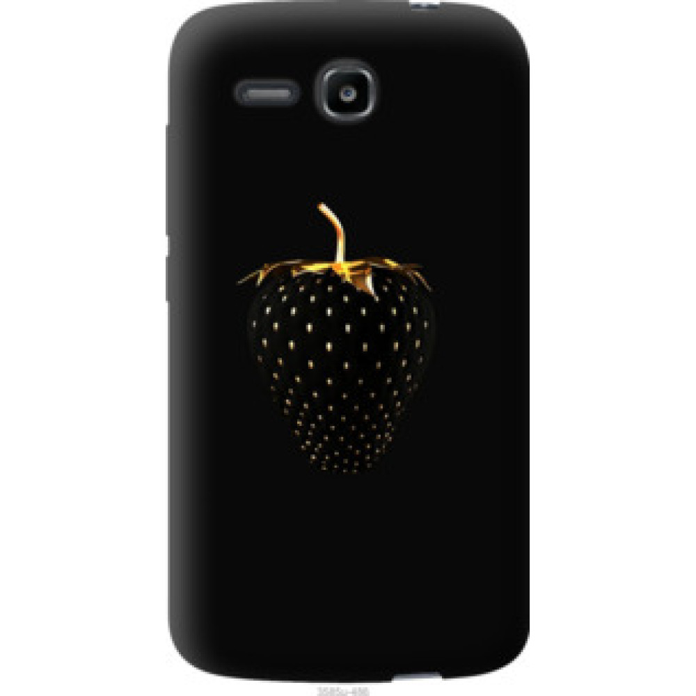 Чехол на Huawei Ascend Y600 Черная клубника (3585u-486)