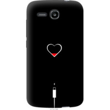 Чехол на Huawei Ascend Y600 Подзарядка сердца (4274u-486)