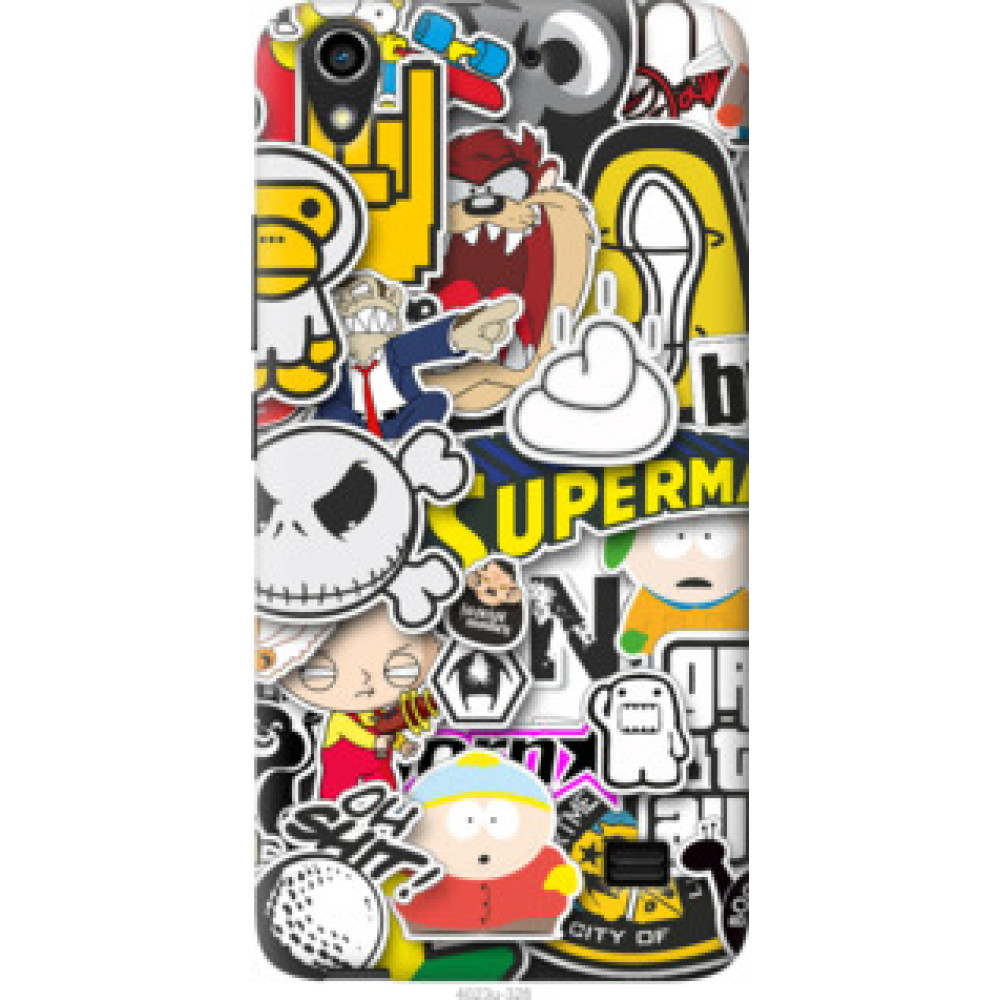 Чохол на Huawei G620S Popular logos (4023u-328)