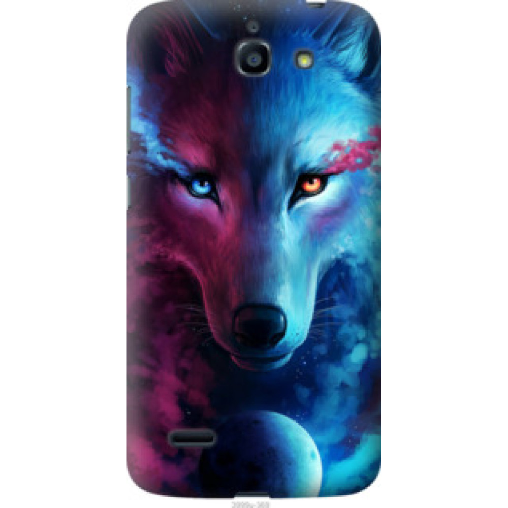 Чехол на Huawei G730 Арт-волк (3999u-369)