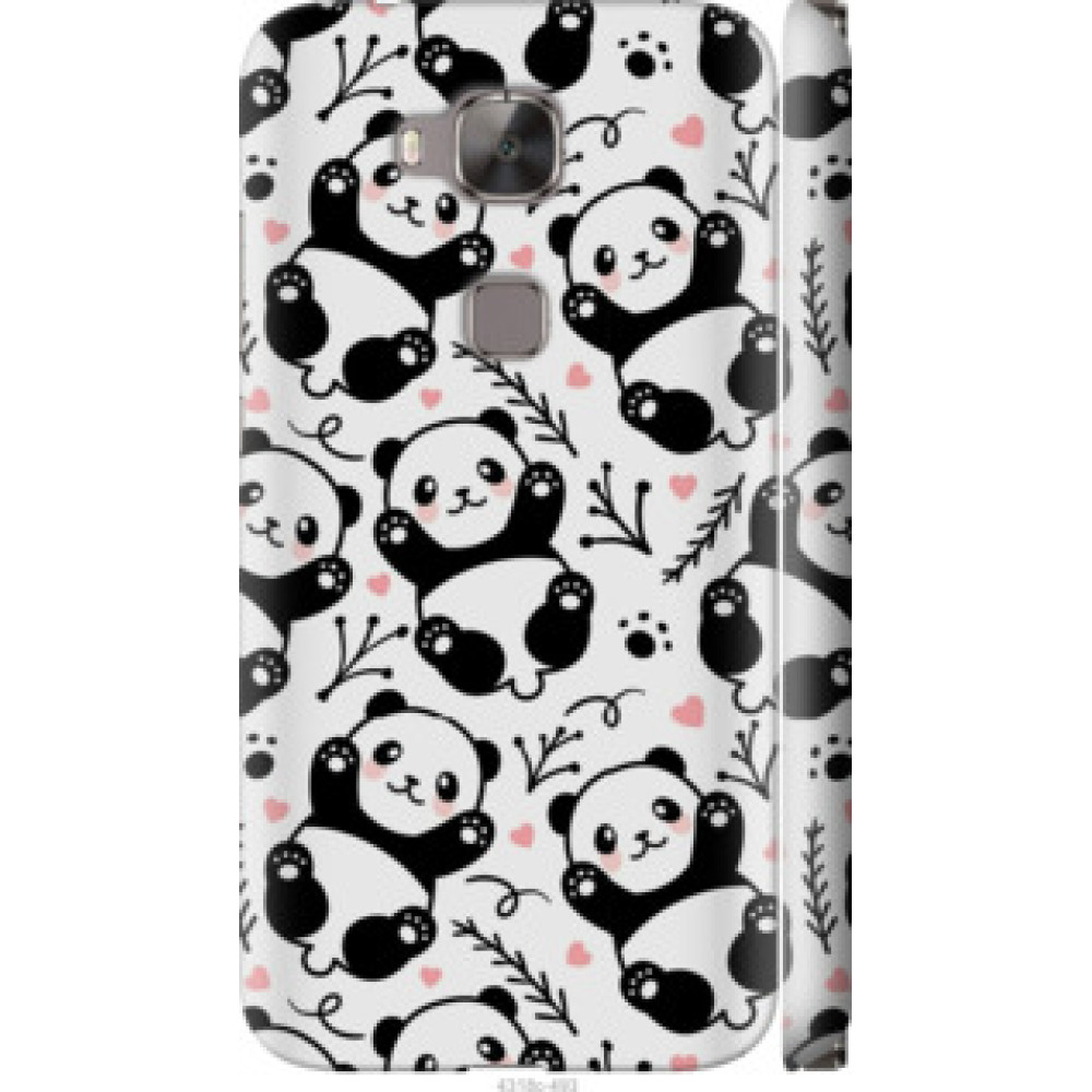 Чехол на Huawei G8 Панды (4318c-493)