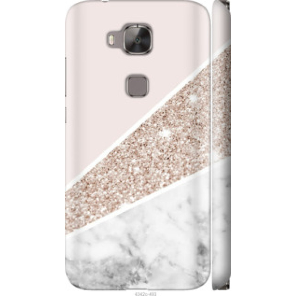 Чохол на Huawei G7 Plus Пастельный мрамор (4342c-952)