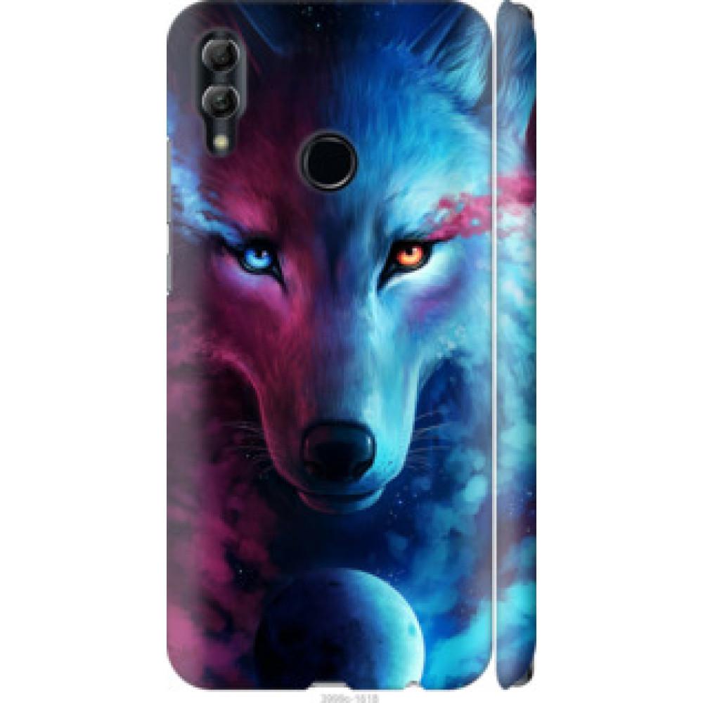 Чехол на Huawei Honor 10 Lite Арт-волк (3999c-1618)