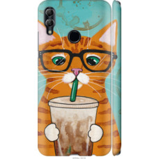 Чехол на Huawei Honor 10 Lite Зеленоглазый кот в очках (4054c-1618)