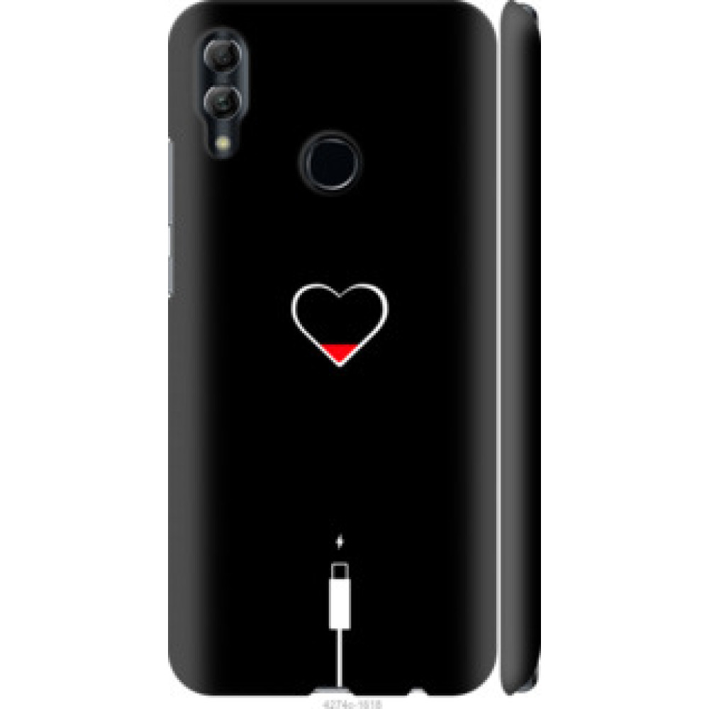 Чехол на Huawei Honor 10 Lite Подзарядка сердца (4274c-1618)