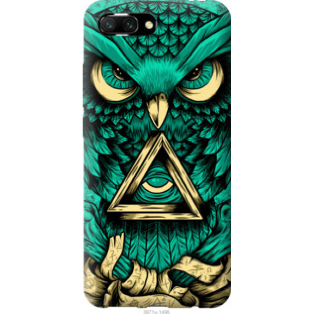 Чехол на Huawei Honor 10 Сова Арт-тату (3971u-1496)