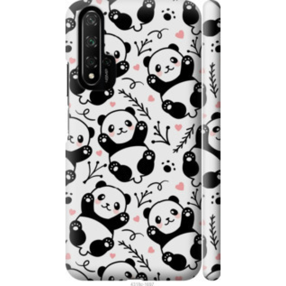 Чохол на Huawei Nova 5T Панды (4318c-1833)