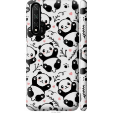 Чехол на Huawei Honor 20 Панды (4318c-1697)