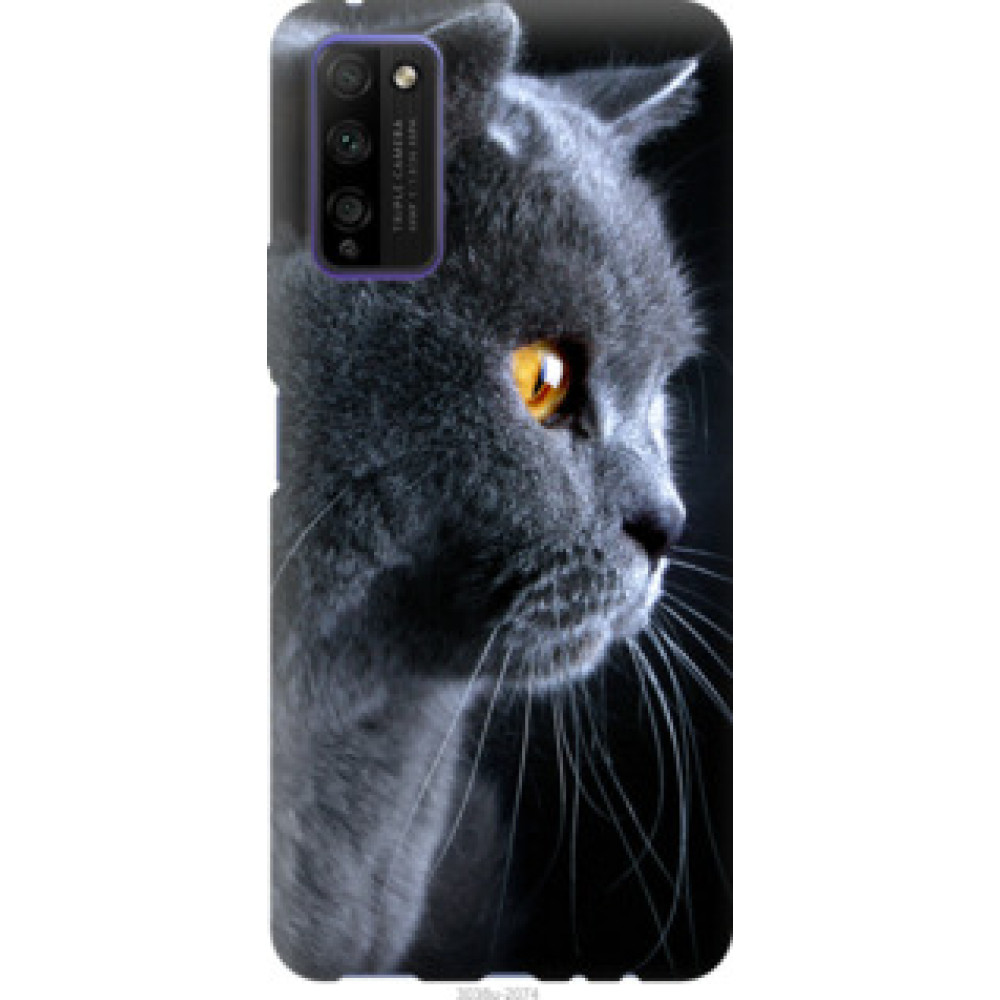 Чехол на Huawei Honor 30 Lite Красивый кот (3038c-2074)