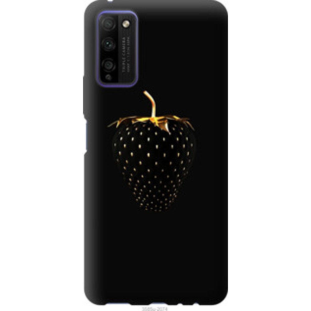 Чохол на Huawei Honor 30 Lite Черная клубника (3585c-2074)
