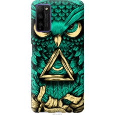 Чехол на Huawei Honor 30 Lite Сова Арт-тату (3971c-2074)