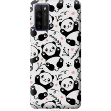 Чехол на Huawei Honor 30 Lite Панды (4318c-2074)