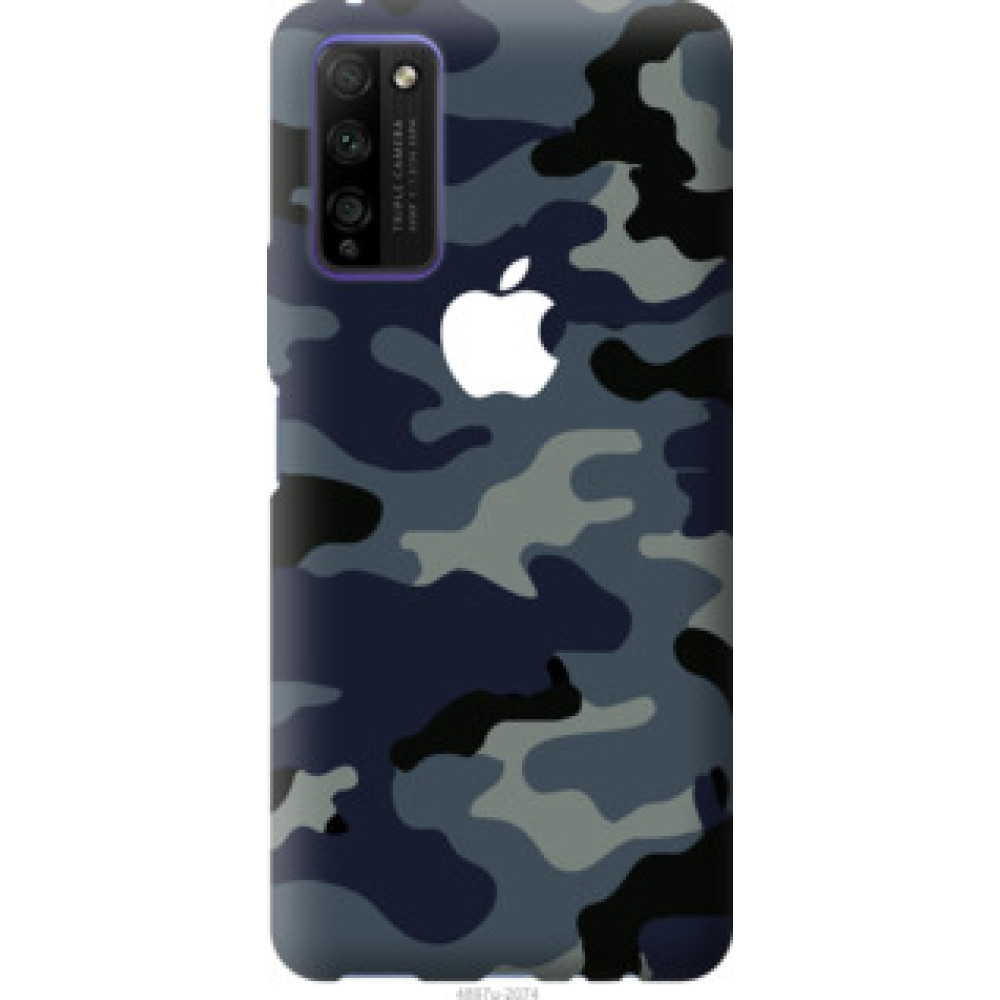 Чехол на Huawei Honor 30 Lite Камуфляж 1 (4897c-2074)