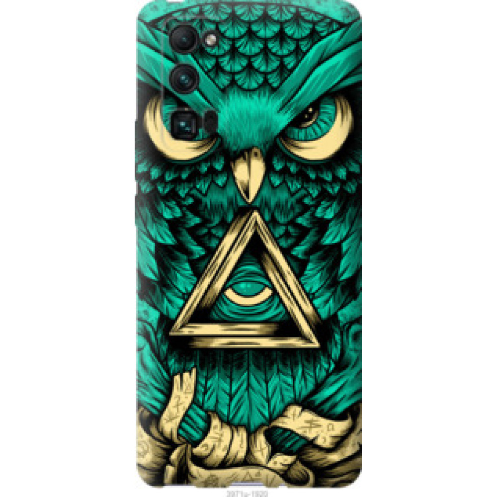 Чехол на Huawei Honor 30 Pro Сова Арт-тату (3971u-1920)