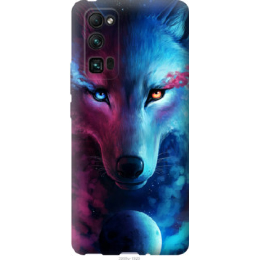 Чехол на Huawei Honor 30 Pro Арт-волк (3999u-1920)